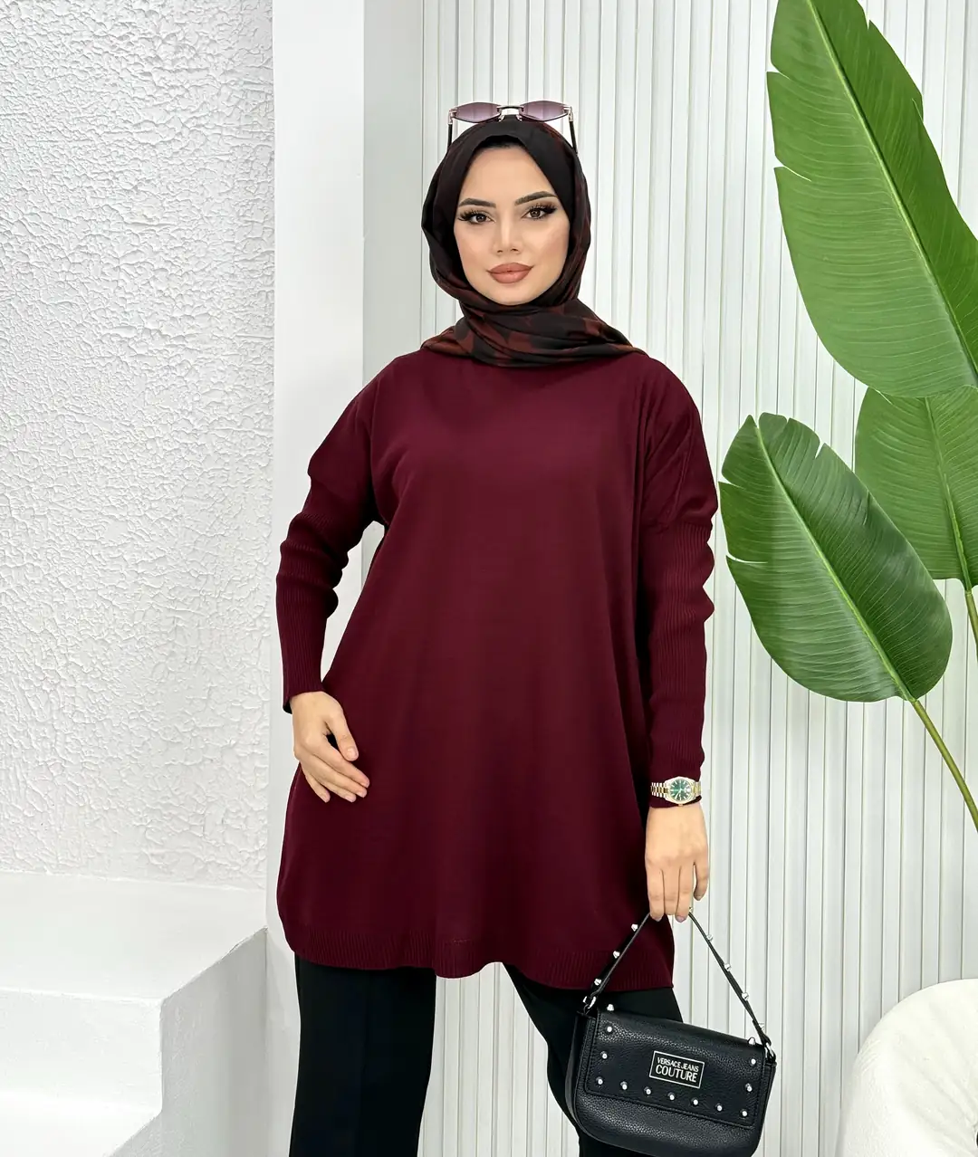 Balıkçı Yaka Triko Kazak