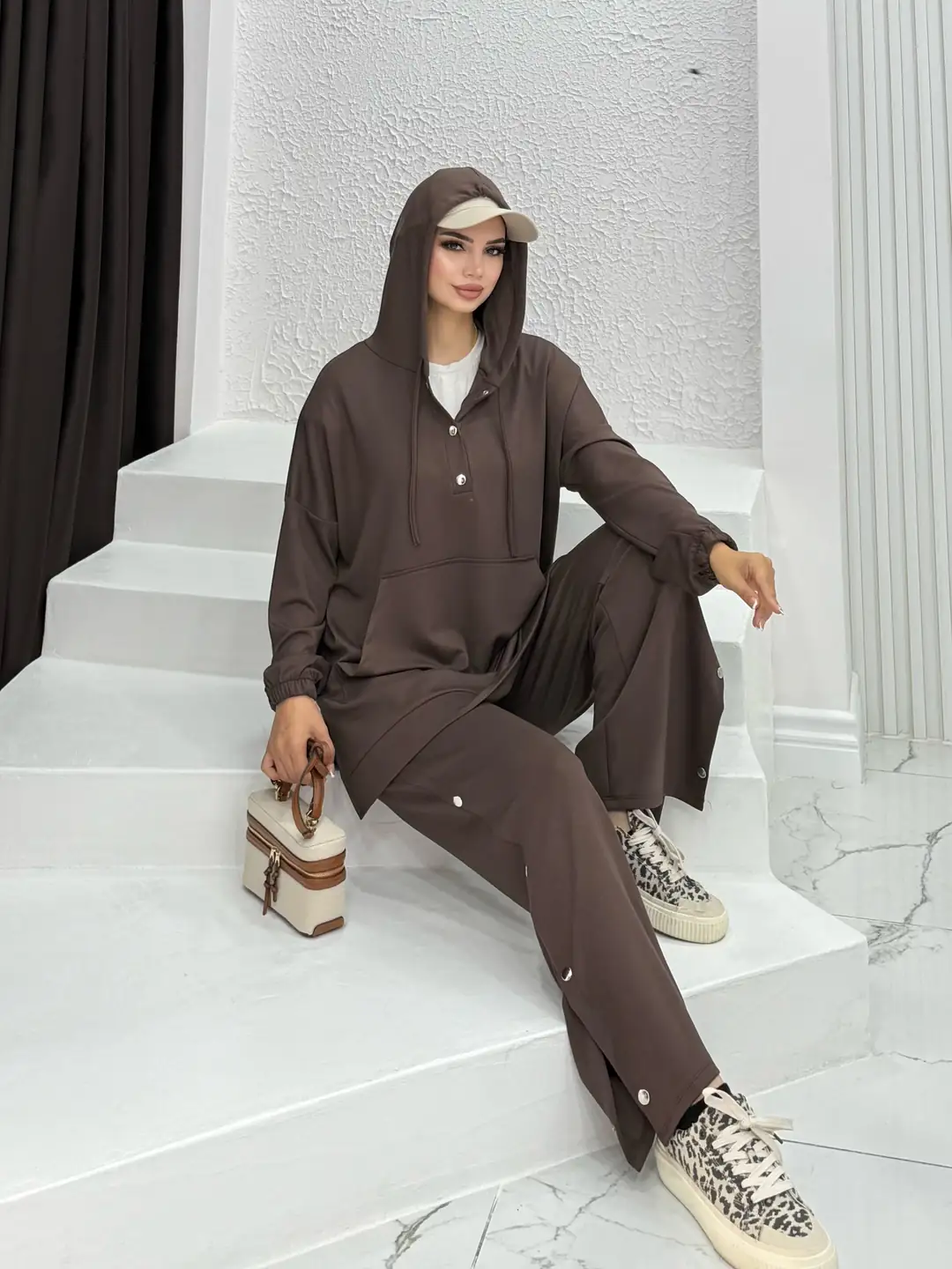 Basic-Outfit Çıtçıtlı Takım