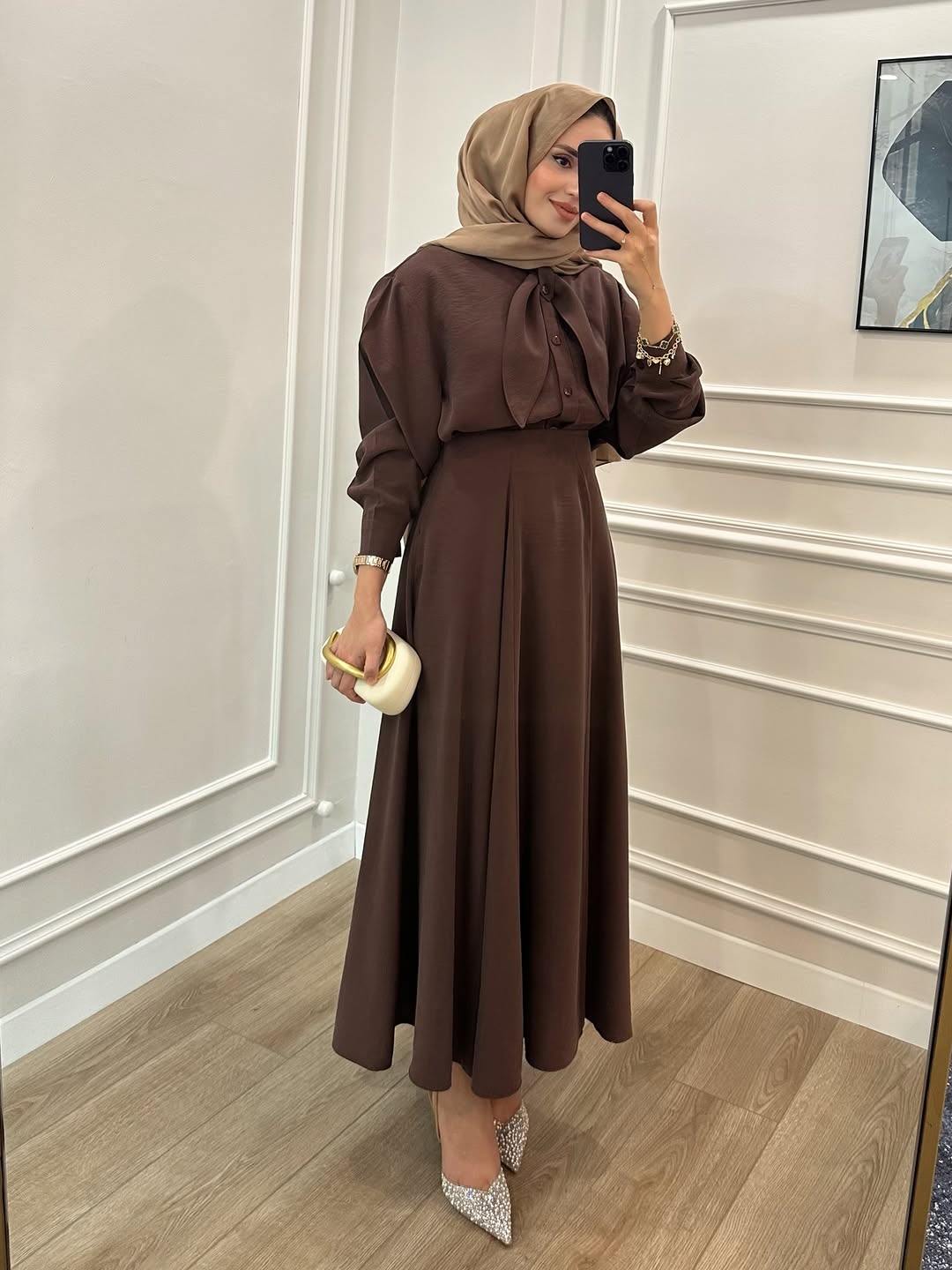 Deri Detay Ceket - Siyah