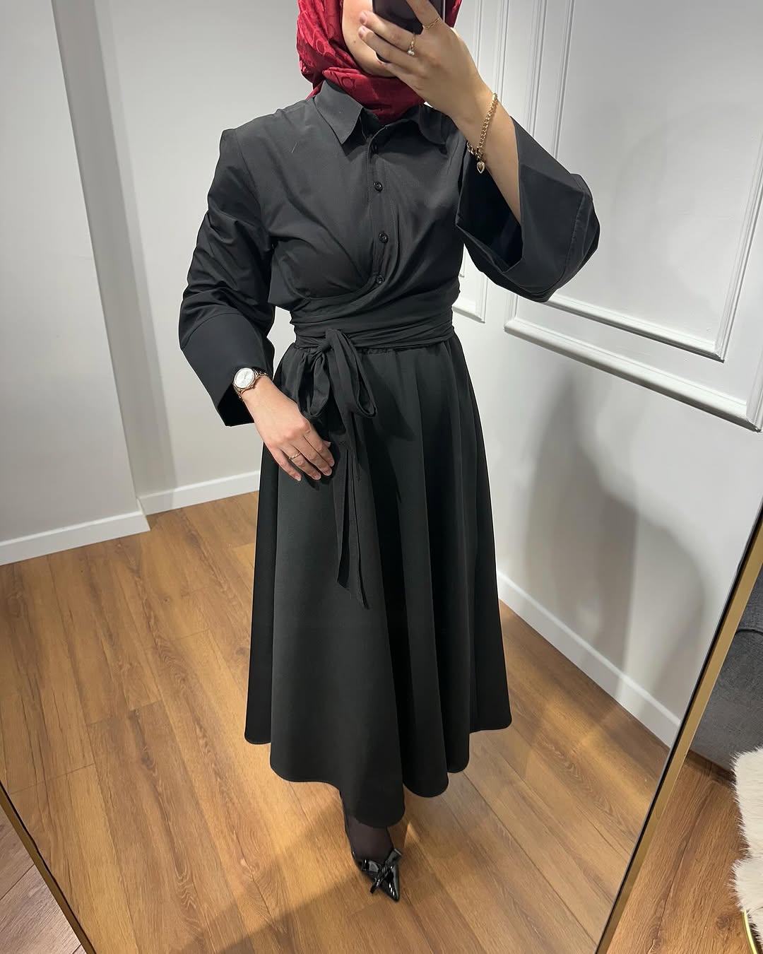 Peluş Kürk Ceket - Beyaz