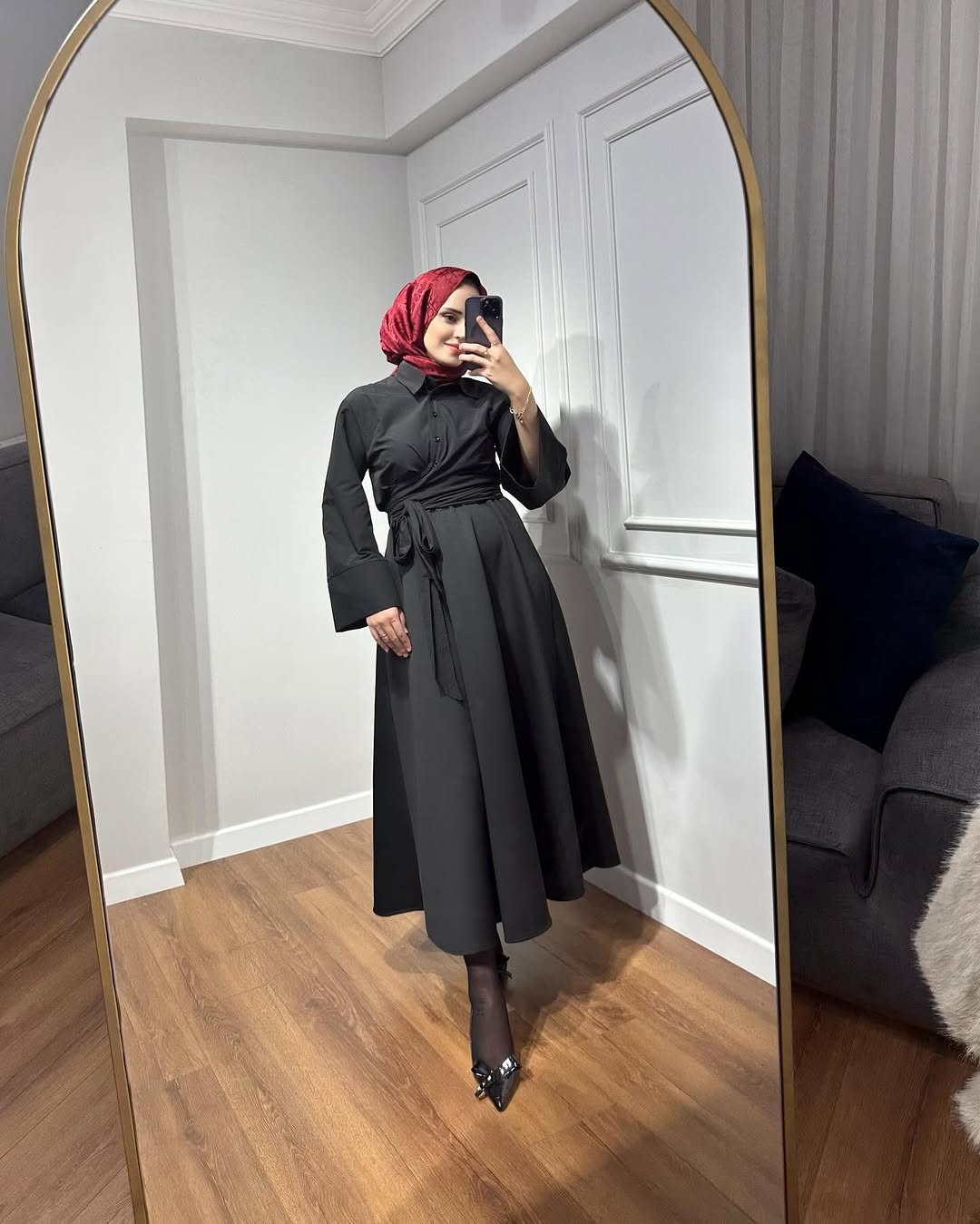 Pileli Uzun Tulum - Lacivert