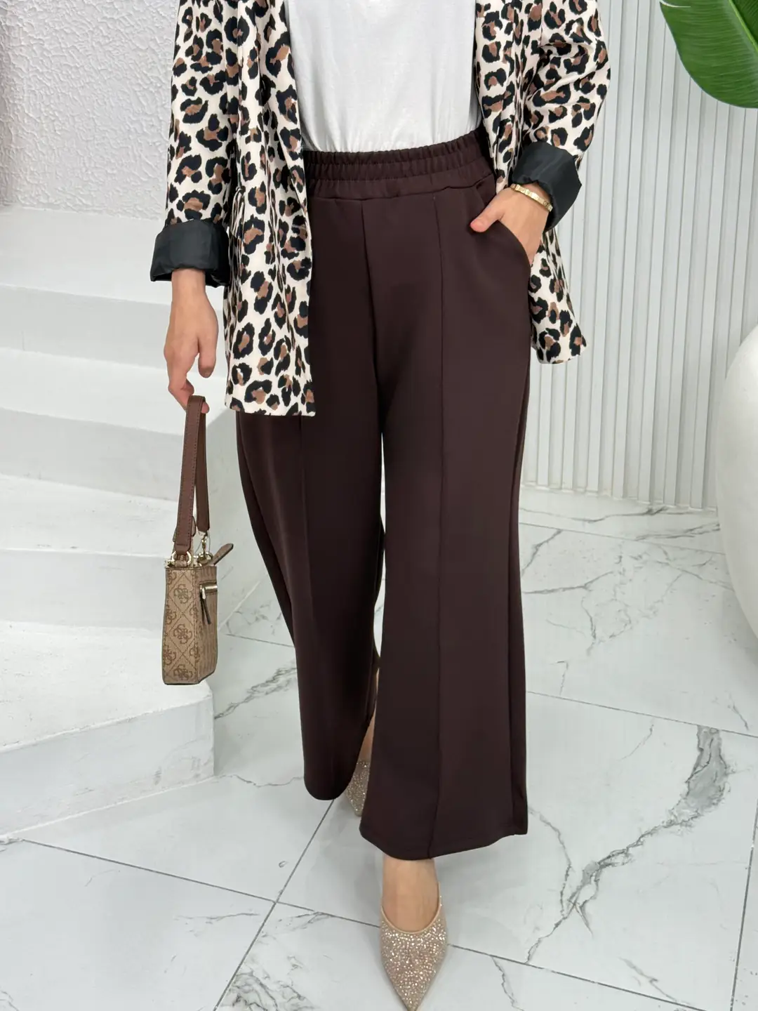 Scuba Çima Detaylı Pantalon  - 2