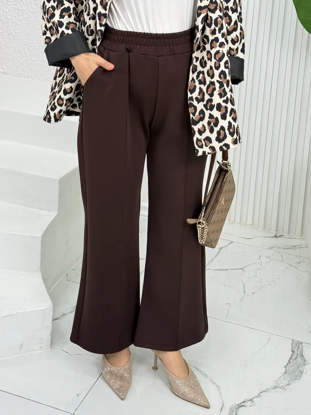 Scuba Çima Detaylı Pantalon  - 3