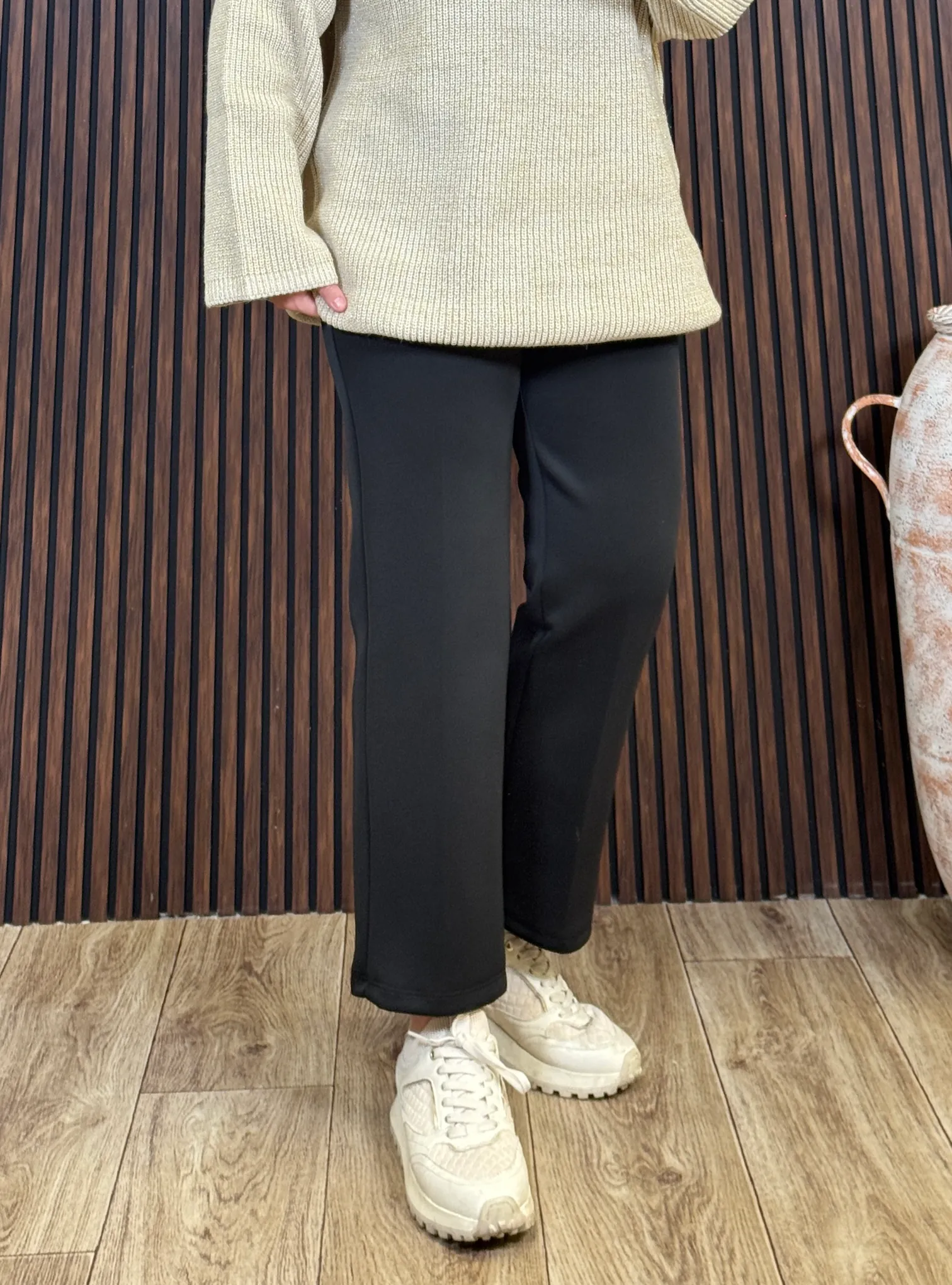 Scuba Çimasız Kalem Pantolon - 2