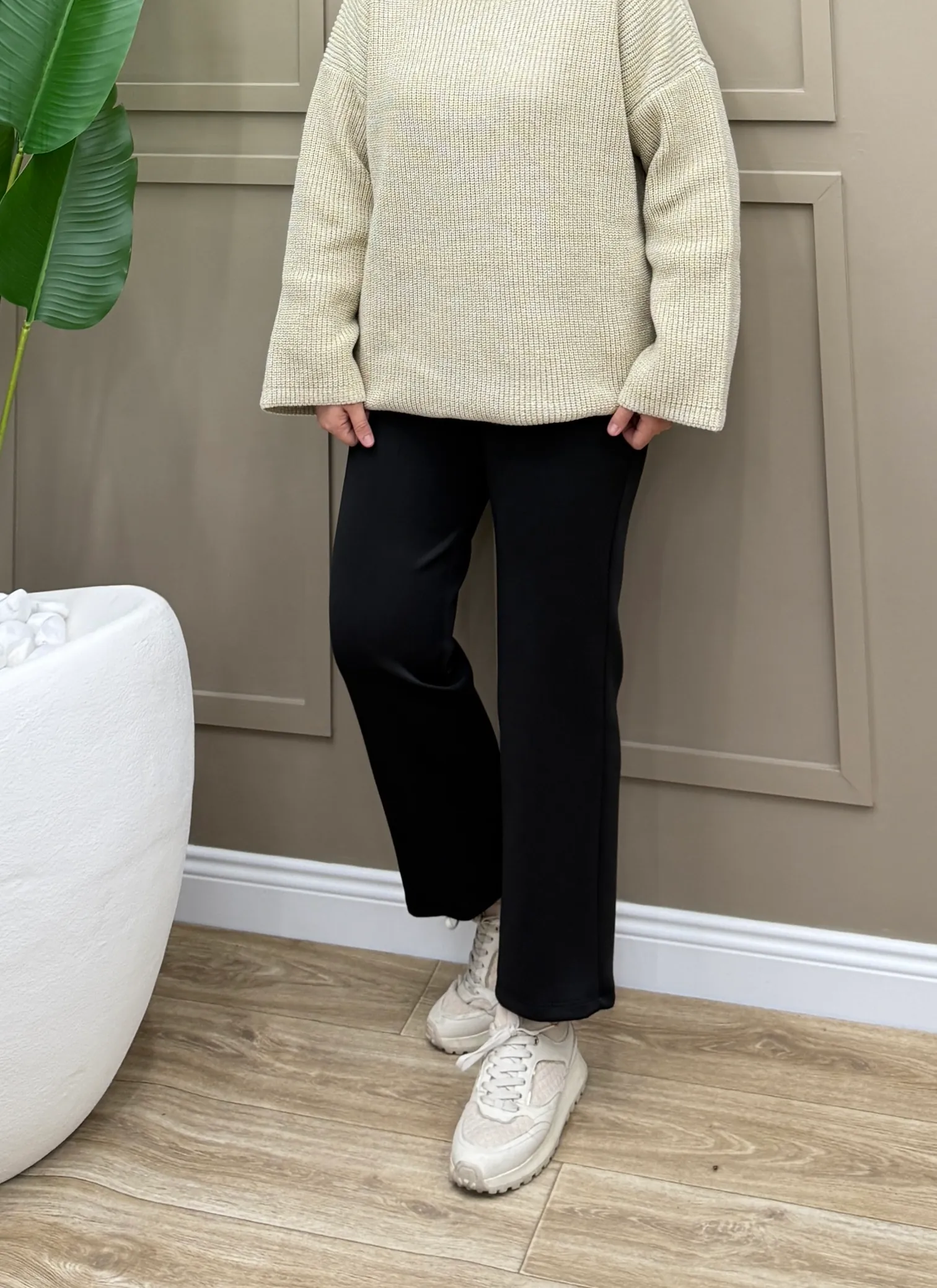 Scuba Çimasız Kalem Pantolon