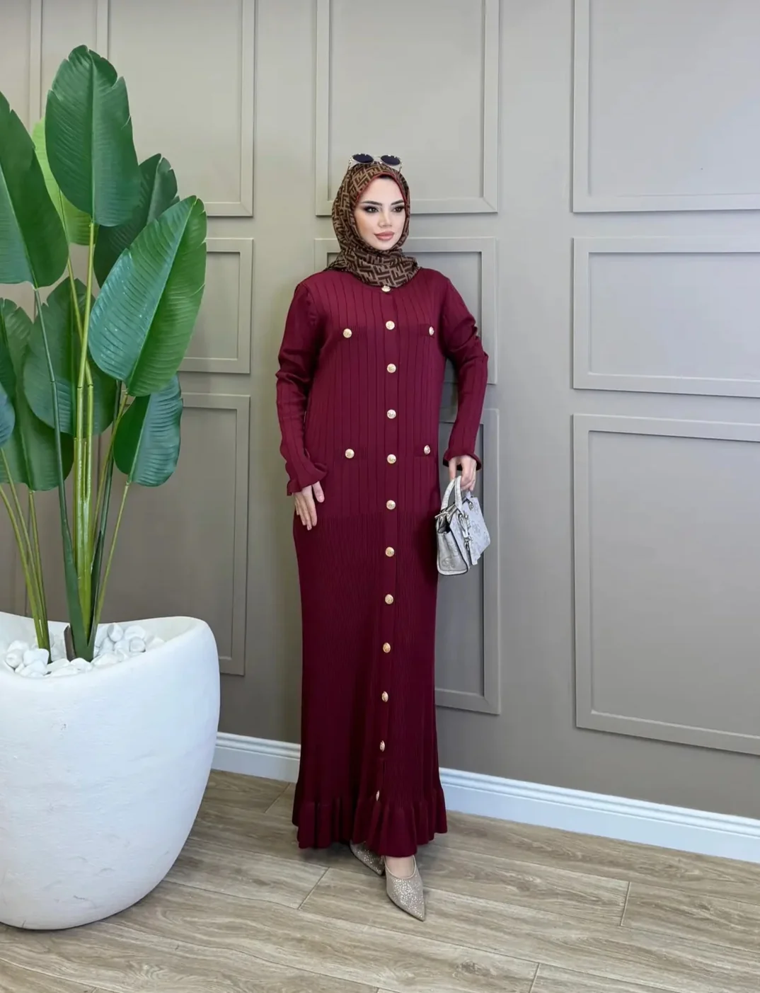 Steel Icon Çelik Merserize Elbise