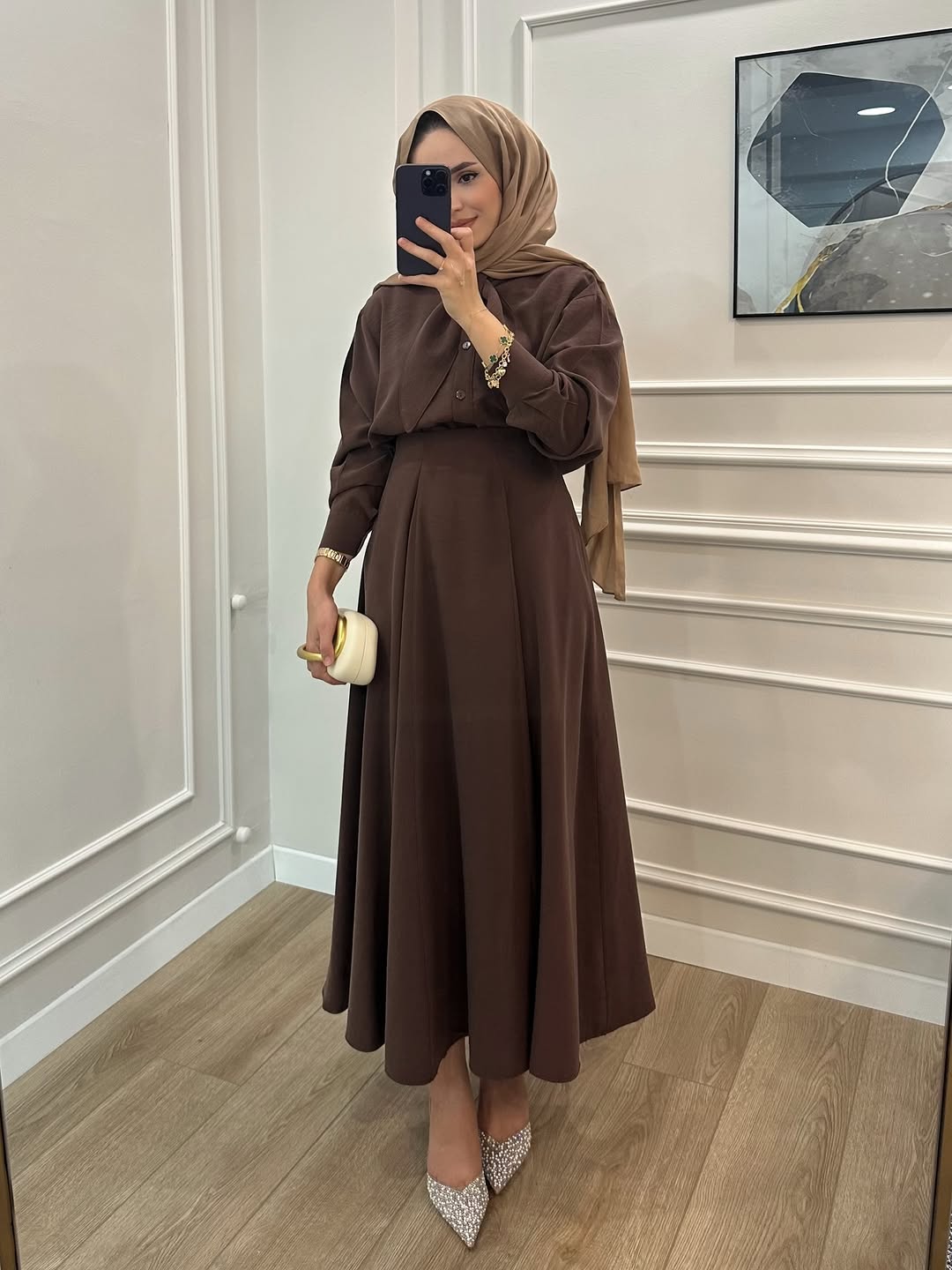 Tüylü Kürk Yelek - Gri