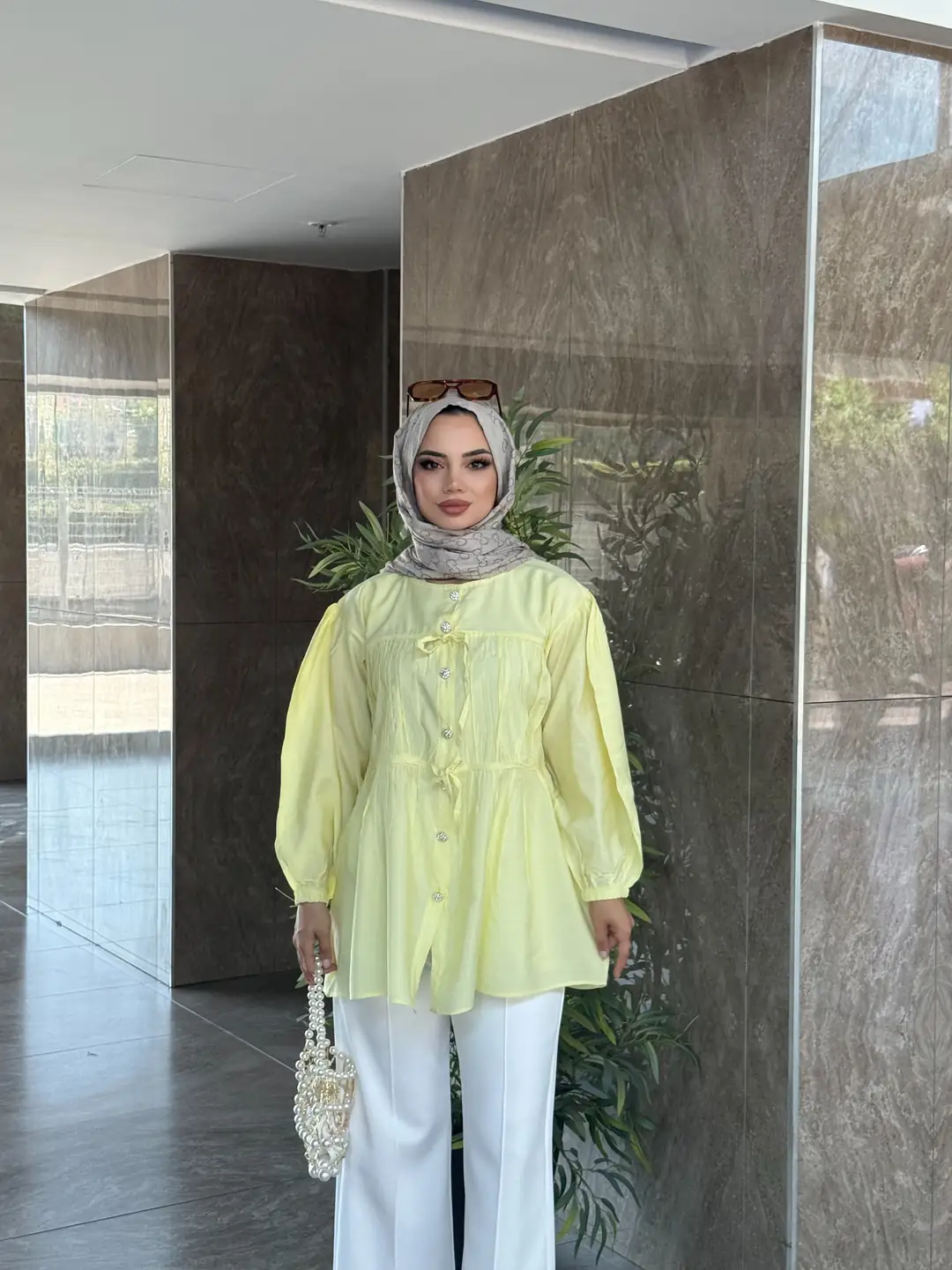 Yeni Sezon Yakasız Gömlek - 3